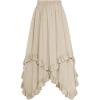 image:imageScarlet Darkness Long Skirts for Women High Waist Renaissance Skirt Maxi Skirt with PocketsApricot