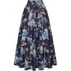 image:imageScarlet Darkness Renaissance Skirt Maxi Long Skirts for Women High Waist A Line SkirtMidnight Bloom