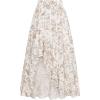 image:imageScarlet Darkness Womens Floral Maxi Skirts High Waist Summer Boho Flowy Ruffle Long Skirt with PocketsMocha Floral