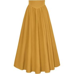 image:imageScarlet Darkness Women Renaissance Maxi Skirt Flowy Long Skirts Victorian High Waisted SkirtGinger