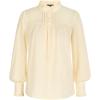 image:imageSCARLET DARKNESS Gothic Victorian Blouse Tops for Women 2026 Cotton Long Sleeve Renaissance ShirtBeige