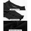 image:imageSCARLET DARKNESS Gothic Victorian Blouse Tops for Women 2026 Cotton Long Sleeve Renaissance ShirtBlack