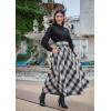 image:imageSCARLET DARKNESS Gothic Victorian Blouse Tops for Women 2026 Cotton Long Sleeve Renaissance ShirtBlack