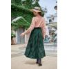 image:imageSCARLET DARKNESS Gothic Victorian Blouse Tops for Women 2026 Cotton Long Sleeve Renaissance ShirtDusty Pink