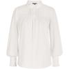 image:imageSCARLET DARKNESS Gothic Victorian Blouse Tops for Women 2026 Cotton Long Sleeve Renaissance ShirtWhite
