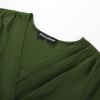 image:imageScarlet Darkness Bell Sleeve Tops for Women Renaissance Shirt Pirate Peasant BlouseDark Green