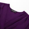 image:imageScarlet Darkness Bell Sleeve Tops for Women Renaissance Shirt Pirate Peasant BlouseDark Purple