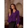 image:imageScarlet Darkness Bell Sleeve Tops for Women Renaissance Shirt Pirate Peasant BlouseDark Purple