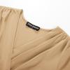image:imageScarlet Darkness Bell Sleeve Tops for Women Renaissance Shirt Pirate Peasant BlouseKhaki