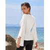 image:imageScarlet Darkness Bell Sleeve Tops for Women Renaissance Shirt Pirate Peasant BlouseWhite