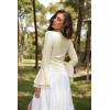 image:imageScarlet Darkness Long Sleeve Tops for Women Square Neck Shirts Fitted Fall Blouse Goth Victorian Tees Going Out ClothesLight Beige