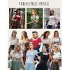 image:imageScarlet Darkness Peasant Tops for Women Vintage Puff Sleeve Square Neck Renaissance ShirtArmy Green