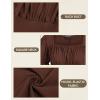 image:imageScarlet Darkness Peasant Tops for Women Vintage Puff Sleeve Square Neck Renaissance ShirtBrown