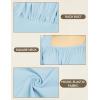 image:imageScarlet Darkness Peasant Tops for Women Vintage Puff Sleeve Square Neck Renaissance ShirtLight Blue