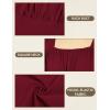 image:imageScarlet Darkness Peasant Tops for Women Vintage Puff Sleeve Square Neck Renaissance ShirtVine Red