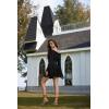 image:imageScarlet Darkness Renaissance Shirt Women Bell Sleeve Off The Shoulder Pirate Blouse Peasant Dressy TopBlack