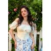 image:imageScarlet Darkness Renaissance Shirt Women Off The Shoulder Corset Tops Peasant BlouseIvory
