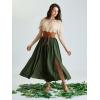 image:imageScarlet Darkness Renaissance Shirt Women Summer Off Shoulder Short Sleeve Peasant TopsApricot