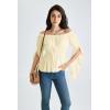 image:imageScarlet Darkness Renaissance Shirt for Women Bell Sleeve Peasant Tops and BlouseBeige