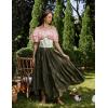 image:imageScarlet Darkness Women Renaissance Pirate Shirt Off Shoulder Blouse Ruffled Sleeve TopsNude Pink