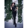 image:imageScarlet Darkness Womens Work Tops Elegant Renaissance Pirate Shirt Short Sleeve Victorian Peasant BlousesBlack