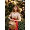 image:imageScarlet Darkness Womens Work Tops Elegant Renaissance Pirate Shirt Short Sleeve Victorian Peasant BlousesFlesh Color