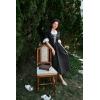 image:imageScarlet Darkness Colonial Dress  Womens Pioneer Prairie Dress with PocketsBlack