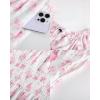 image:imageScarlet Darkness Floral Corset Mini Dress Women Teen Summer Off Shoulder Dress Graduation Cute Sundress with PocketsWhite Pink Floral