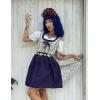 image:imageScarlet Darkness Oktoberfest Carnival Costumes for Women German Dirndl Cosplay DressDeep Blue