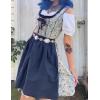 image:imageScarlet Darkness Oktoberfest Carnival Costumes for Women German Dirndl Cosplay DressDeep Blue