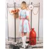 image:imageScarlet Darkness Oktoberfest Carnival Costumes for Women German Dirndl Cosplay DressPink and Blue