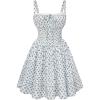 Blue and White Floral