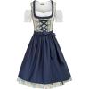 image:imageScarlet Darkness Oktoberfest Carnival Costumes for Women German Dirndl Cosplay DressDeep Blue