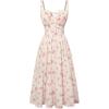 White Pink Floral