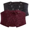 Black and Wine Red
