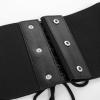 image:imageScarlet Darkness Renaissance Belt for Women Costume Belts Wide Elastic Belt Cinch Belts Black XL