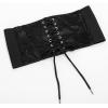 image:imageScarlet Darkness Renaissance Belt for Women Costume Belts Wide Elastic Belt Cinch Belts Black XL