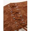 image:imageScarlet Darkness Renaissance Belt for Women Wide Waist Belt Elastic Stretch Cinch Belts Brown XL