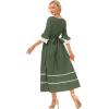 image:imageScarlet Darkness Women Pioneer Colonial Costume Prairie Civil War Dresses