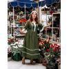 image:imageScarlet Darkness Women Pioneer Colonial Costume Prairie Civil War Dresses