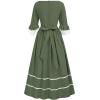 image:imageScarlet Darkness Women Pioneer Colonial Costume Prairie Civil War Dresses