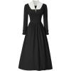 image:imageScarlet Darkness Colonial Dress for Women Modest Prairie Pioneer Costume Outfits
