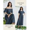 image:imageScarlet Darkness Renaissance Dress Women Fairy Medieval Costume Peasant Short Sleeve DressesGray Blue