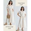 image:imageScarlet Darkness Renaissance Dress Women Fairy Medieval Costume Peasant Short Sleeve DressesWhite
