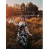 image:imageScarlet Darkness Corset Dresses for Women Summer 2026 Floral Wedding Guest Chiffon SundressBlack Marigold