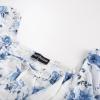 image:imageScarlet Darkness Corset Dresses for Women Summer 2026 Floral Wedding Guest Chiffon SundressBlue Floral