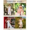 image:imageScarlet Darkness Corset Dresses for Women Summer 2026 Floral Wedding Guest Chiffon SundressBlue Flower