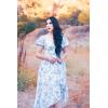 image:imageScarlet Darkness Corset Dresses for Women Summer 2026 Floral Wedding Guest Chiffon SundressBlue Line Floral