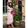 image:imageScarlet Darkness Corset Dresses for Women Summer 2026 Floral Wedding Guest Chiffon SundressPink Peony