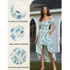 image:imageScarlet Darkness Corset Dresses for Women Summer 2026 Floral Wedding Guest Chiffon SundressWhite Hydrangea